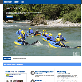 Mes créations web: An-Rafting